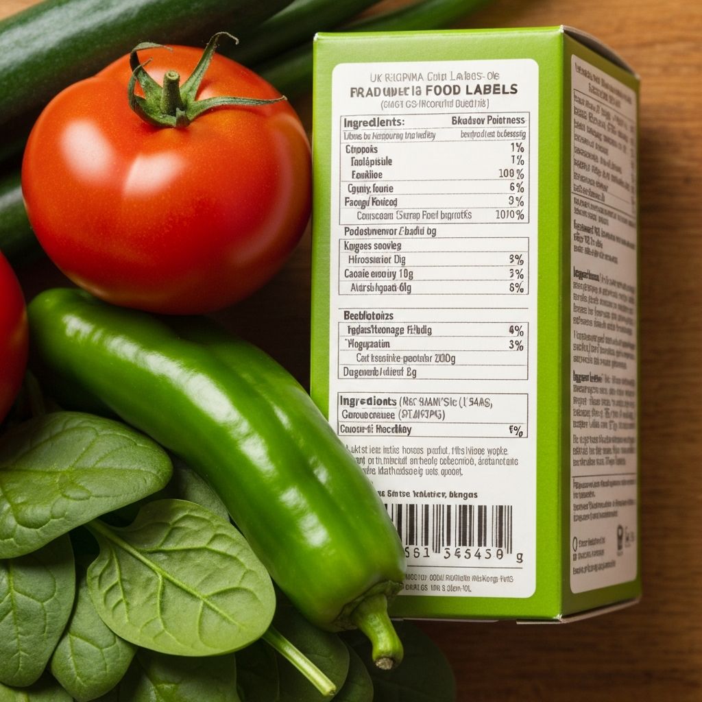 Food labels guide